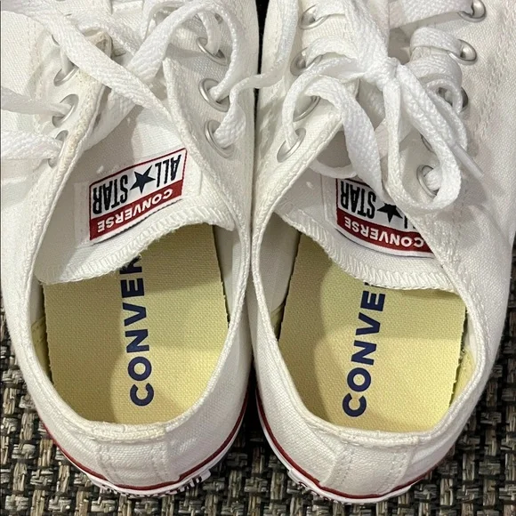 Converse White Low-Top Sneakers - Picture 5 of 10